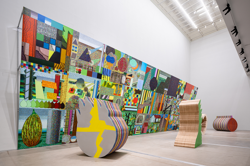 Jeon Hyunsun’s paintings and sculptural works