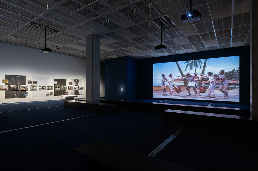 Hong Jin-hwon’s film and photography installation